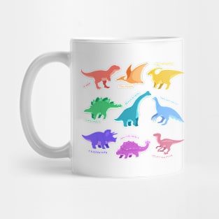 Cute Colorful Dinosaur Character for kids Mug